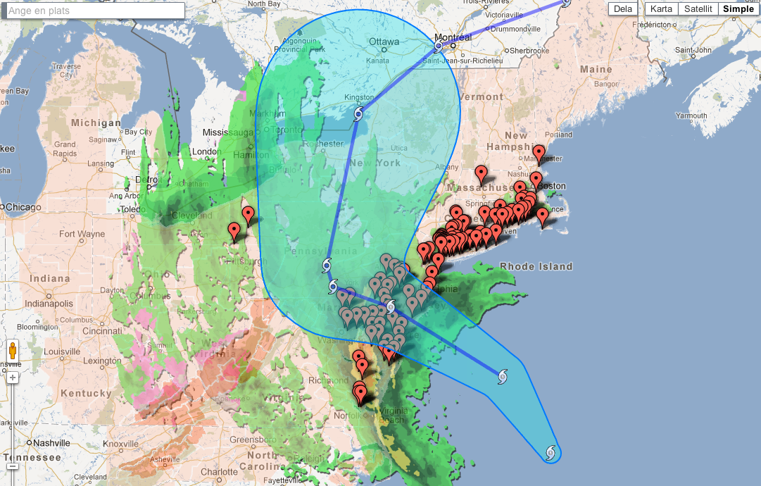 Orkan, Storm, USA, sandy, New York